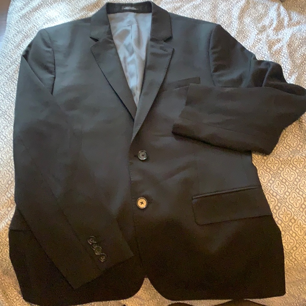 Black Express Men’s Fitted Blazer